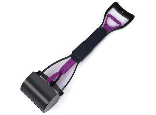 Foldable Pet Poop Scooper with Long Handle – Easy and Hygienic Waste Pickup