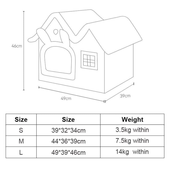 Plush Pet House – Cozy, Comfortable, and Easy to Maintain