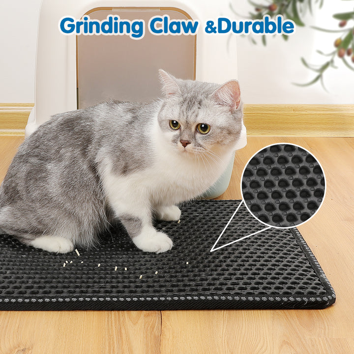 Cat Litter Trapping Mat – Keep Floors Clean and Litter-Free