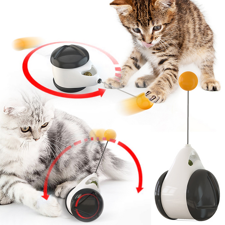 Tumbler Balanced Wheel Swinging Ball Cat Toy – Interactive and Engaging Play for Cats